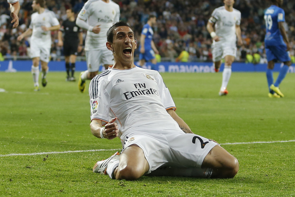 包含哥伦比亚血洗马德里竞技，迪马利亚高光表现的词条