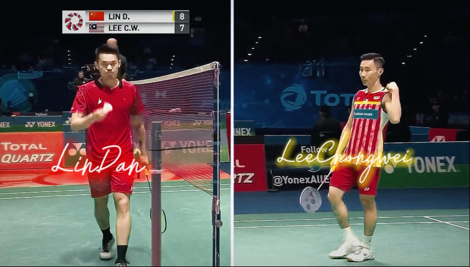 泰国羽毛球队完胜法国羽毛球队，李宗伟送出助攻