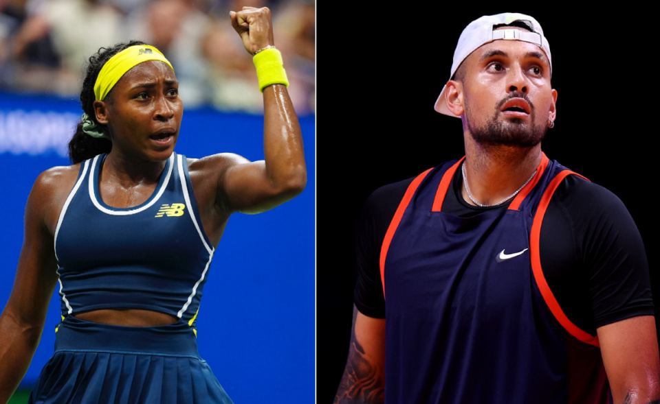 日本网球队鏖战德国网球队，克耶高斯制霸全场